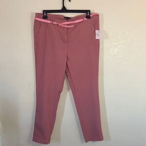 Pink Pants with Belt